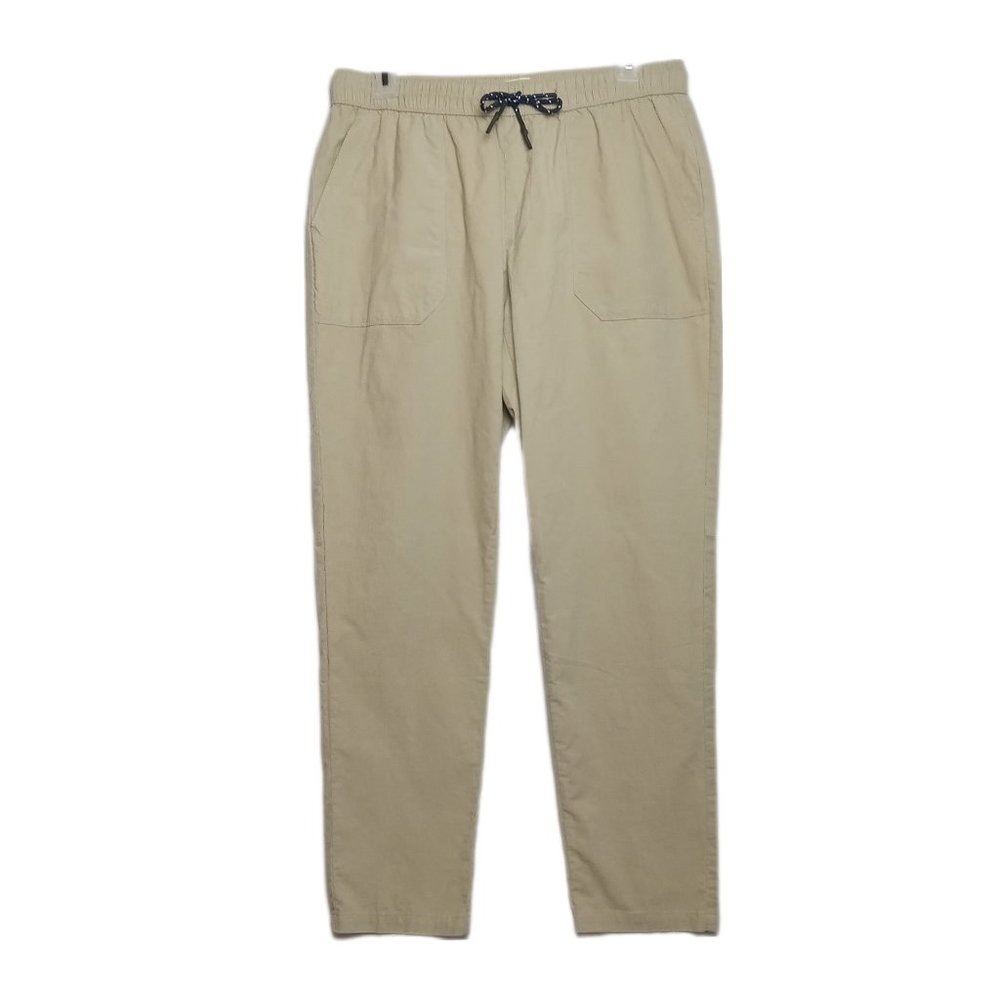 Surfside Supply Men's XL Pants Taylor Corduroy Utility Drawstring Khaki